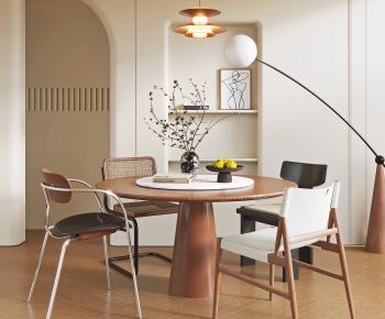 Modern Dining Room-ID:666306026