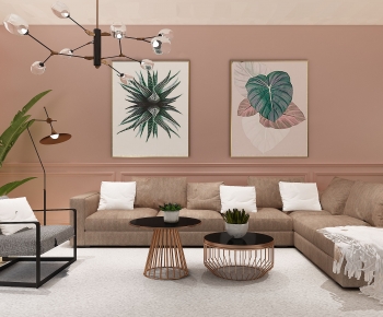 Nordic Style A Living Room-ID:543576961