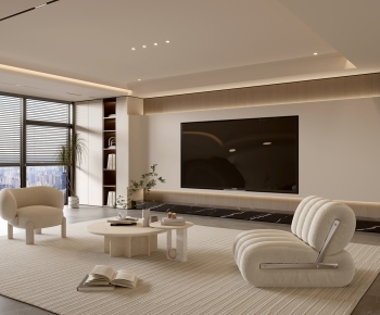 Modern A Living Room-ID:815872912