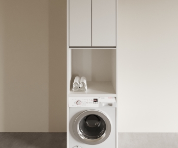 Modern Laundry Cabinet-ID:188109976