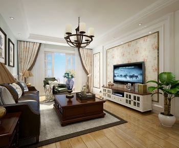 American Style A Living Room-ID:226536996