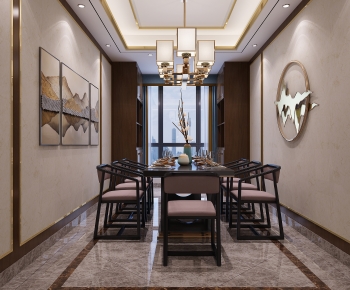 New Chinese Style Dining Room-ID:527548079