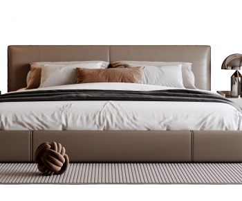 Modern Double Bed-ID:202792884