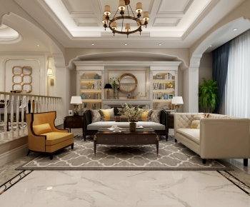 American Style A Living Room-ID:716953048