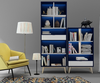 Modern Nordic Style Bookcase-ID:450125939