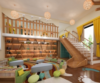 Modern Children's Kindergarten-ID:258286958