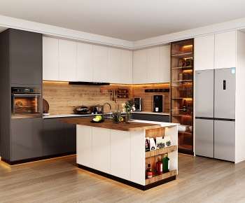 Modern Open Kitchen-ID:228065975