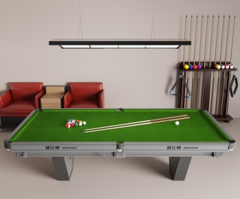 Modern Pool Table-ID:379610064