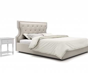 American Style Double Bed-ID:142009974