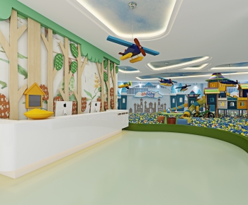 Modern Children's Playroom-ID:817003972