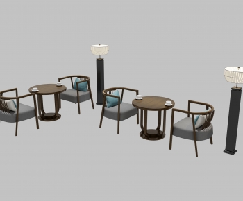 New Chinese Style Leisure Table And Chair-ID:106565957