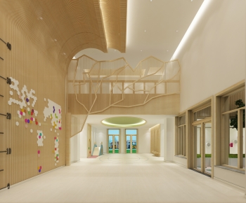 Modern Children's Kindergarten-ID:615822081