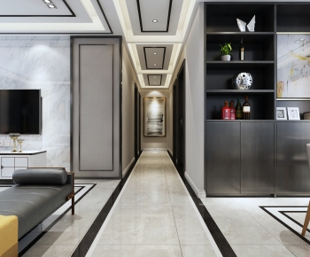 Modern Hallway-ID:677762994