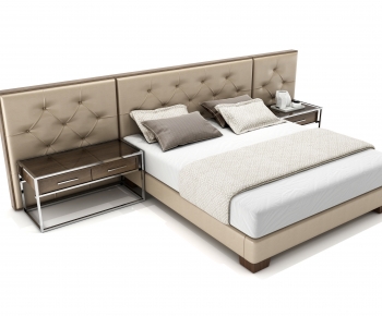 Modern Double Bed-ID:825920103