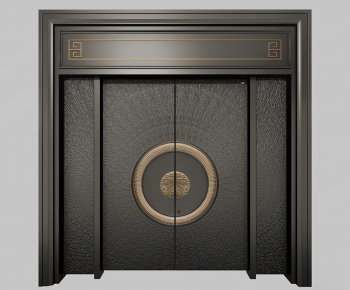 Modern Solid Wood Door-ID:851359477