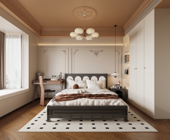 French Style Bedroom-ID:739808088