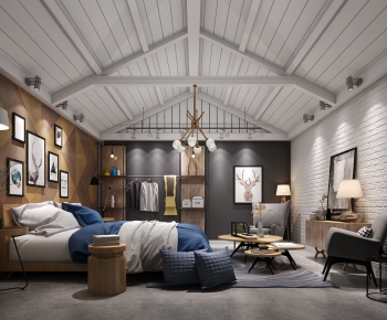 Nordic Style Bedroom-ID:833964115