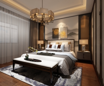 New Chinese Style Guest Room-ID:128392937