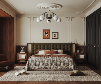 French Style Bedroom-ID:192914011