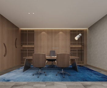 New Chinese Style Manager's Office-ID:947743893