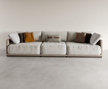 Modern Three-seat Sofa-ID:493583929