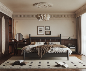 French Style Bedroom-ID:724328992