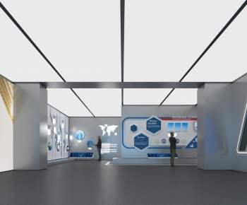 Modern Exhibition Hall-ID:876508951