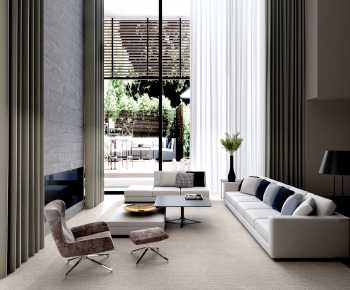 Modern A Living Room-ID:411329982