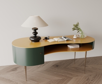 Modern Computer Desk And Chair-ID:432249077