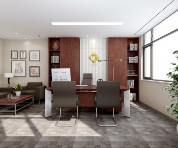 Modern Manager's Office-ID:147510052