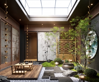 New Chinese Style Courtyard/landscape-ID:911442046