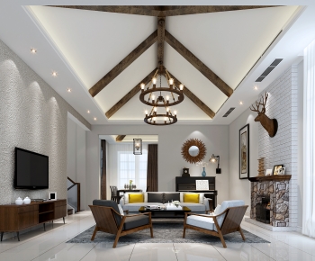 Nordic Style A Living Room-ID:563438899