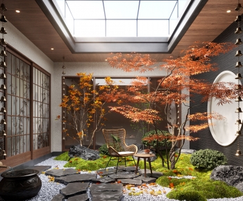 New Chinese Style Courtyard/landscape-ID:444341907