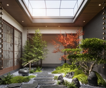 New Chinese Style Courtyard/landscape-ID:986979018