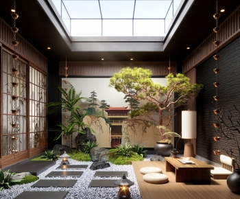 New Chinese Style Courtyard/landscape-ID:753890043