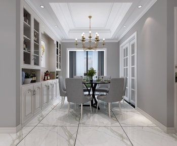 American Style Dining Room-ID:942099184