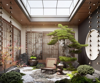 New Chinese Style Courtyard/landscape-ID:278508901