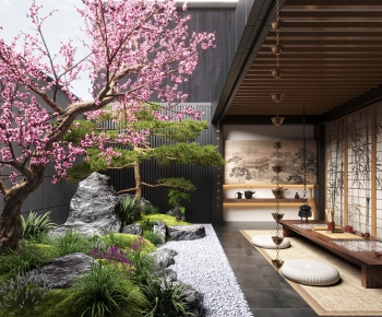 New Chinese Style Courtyard/landscape-ID:368150007