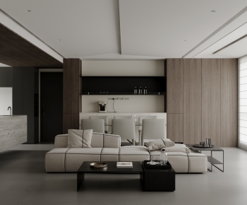 Modern A Living Room-ID:104079018