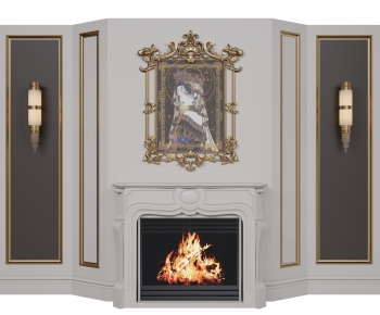 European Style Fireplace-ID:660609969