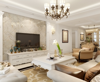 European Style A Living Room-ID:971892126