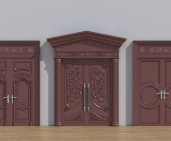 European Style Double Door-ID:953783049