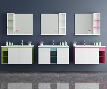 Modern Bathroom Cabinet-ID:711636074