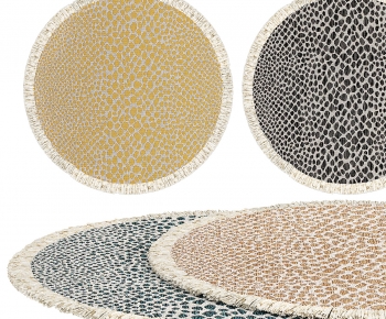 Modern Circular Carpet-ID:801901109