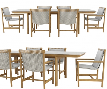 Modern Dining Table And Chairs-ID:637425904