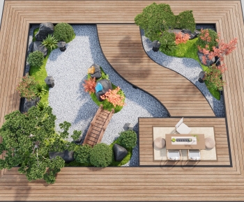 New Chinese Style Courtyard/landscape-ID:920970436