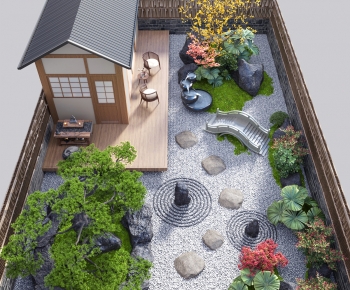 New Chinese Style Courtyard/landscape-ID:187890585