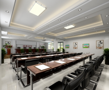 Chinese Style Office Lecture Hall-ID:417283063