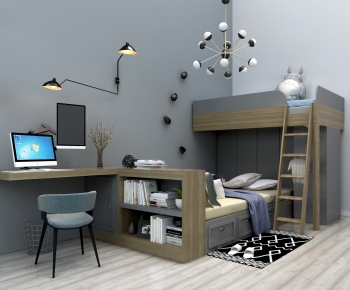 Modern Children's Room-ID:740134951