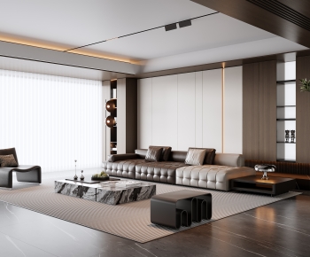 Modern A Living Room-ID:253623966